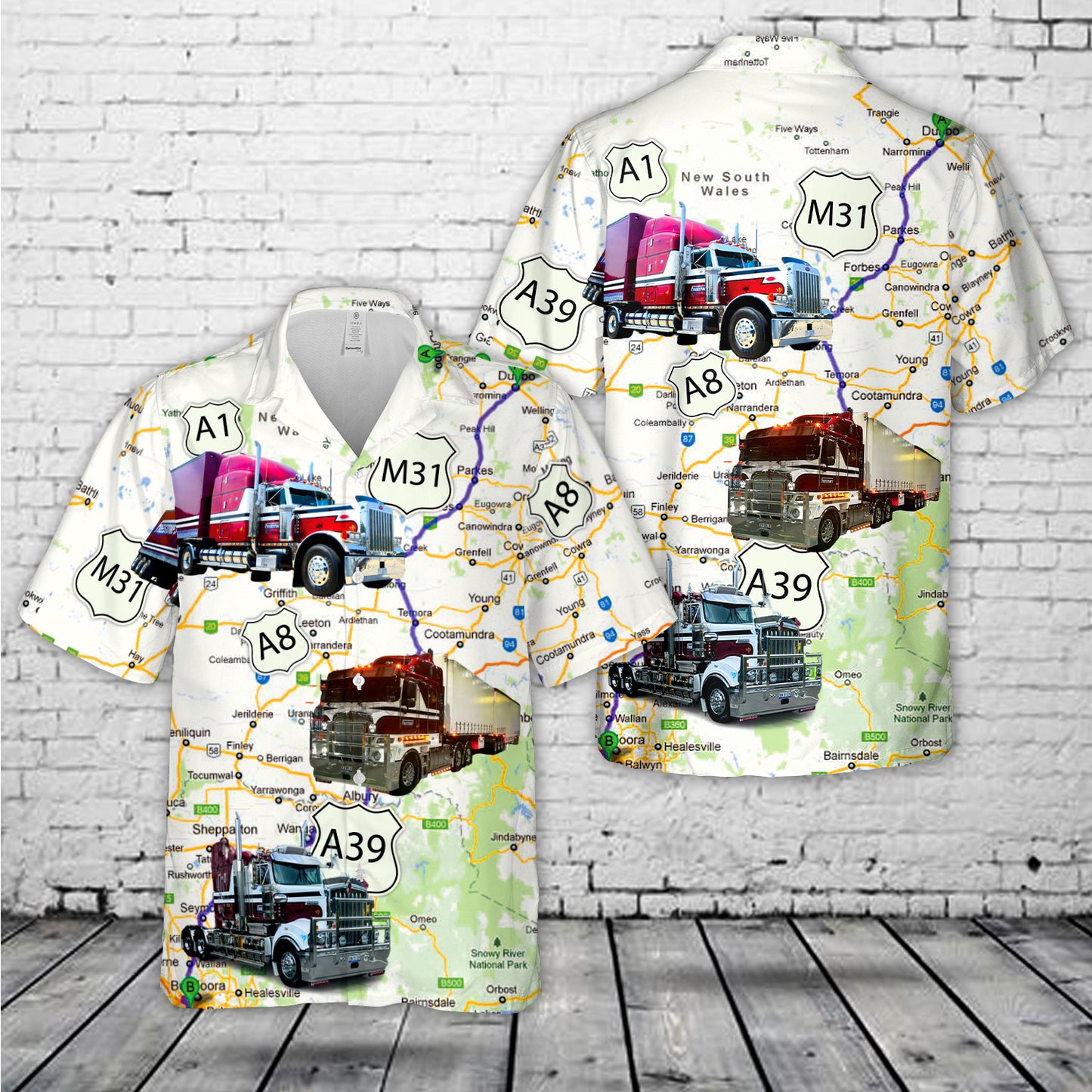 Trucker 10 Hawaiian Shirt