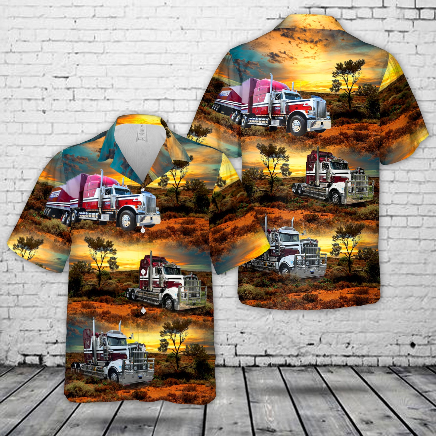 Trucker 2 Hawaiian Shirt