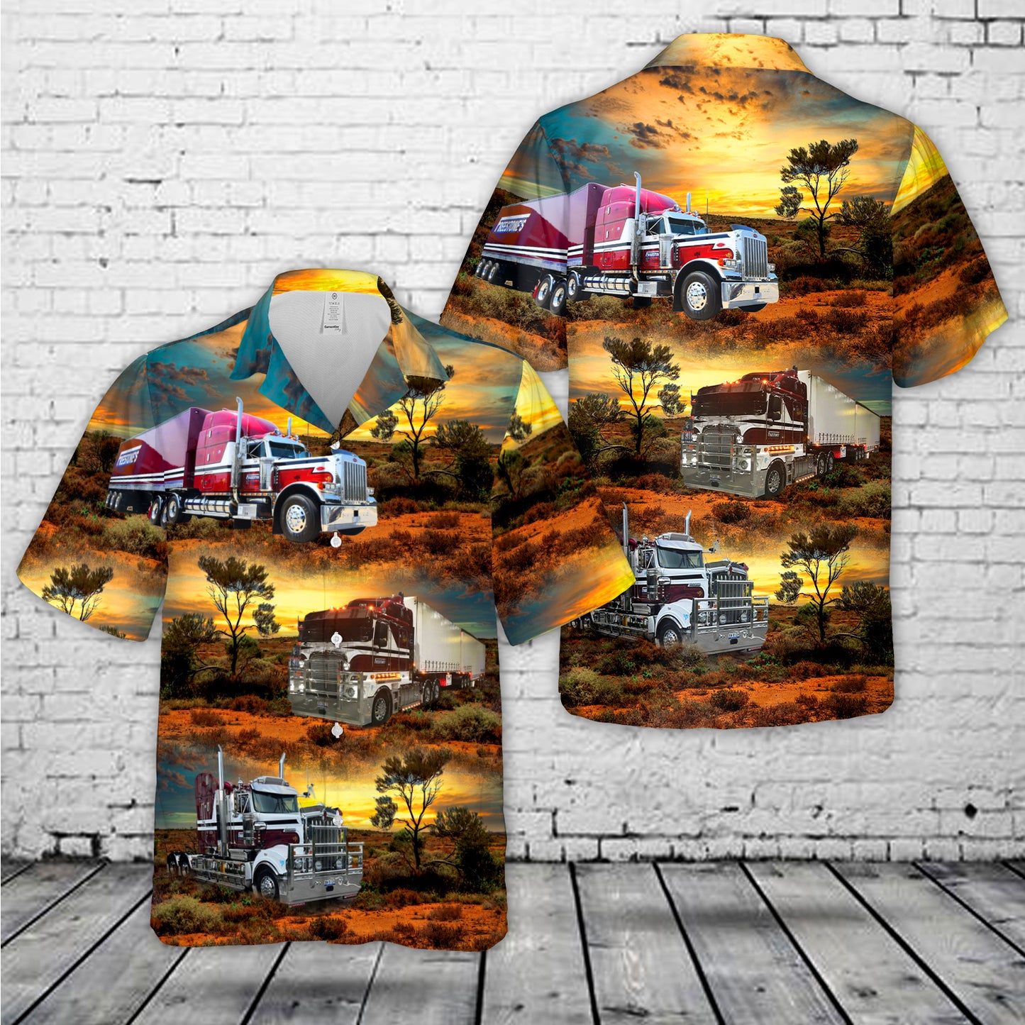 Trucker 4 Hawaiian Shirt