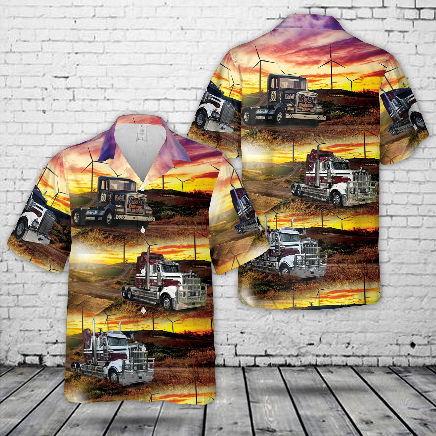 Trucker Hawaiian Shirt