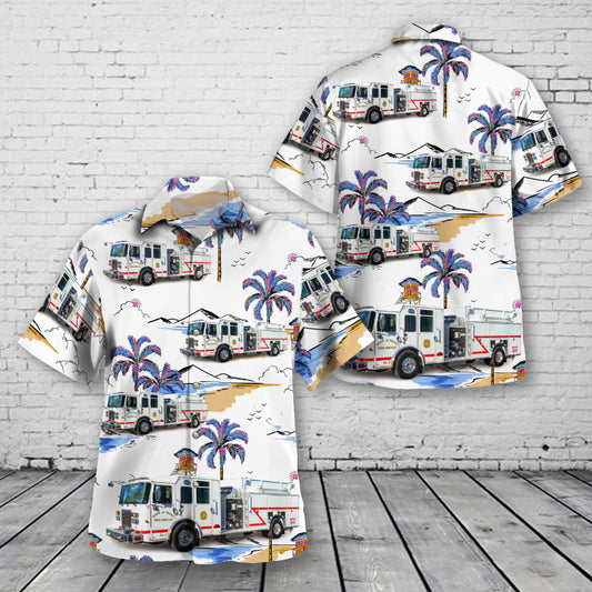 Truro, Nova Scotia, Truro Fire Service Hawaiian Shirt