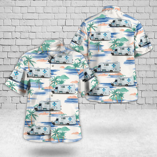 Tucson, Arizona, Arizona Veterinary Ambulance Hawaiian Shirt