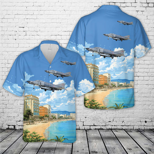 Turkish Air Force F-4E 2020 Terminator Hawaiian Shirt