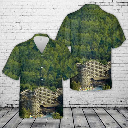 Twister (Knoebels Amusement Resort) Coaster Hawaiian Shirt