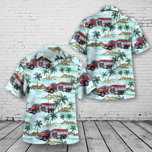 Two Rivers, Wisconsin, Town of Two Rivers Volunteer Fire Department Hawaiian Shirt