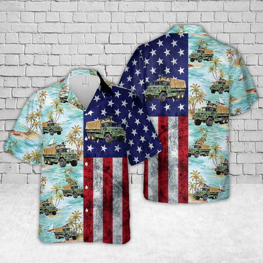 U.S. Army M35A2 Deuce and a Half Hawaiian Shirt