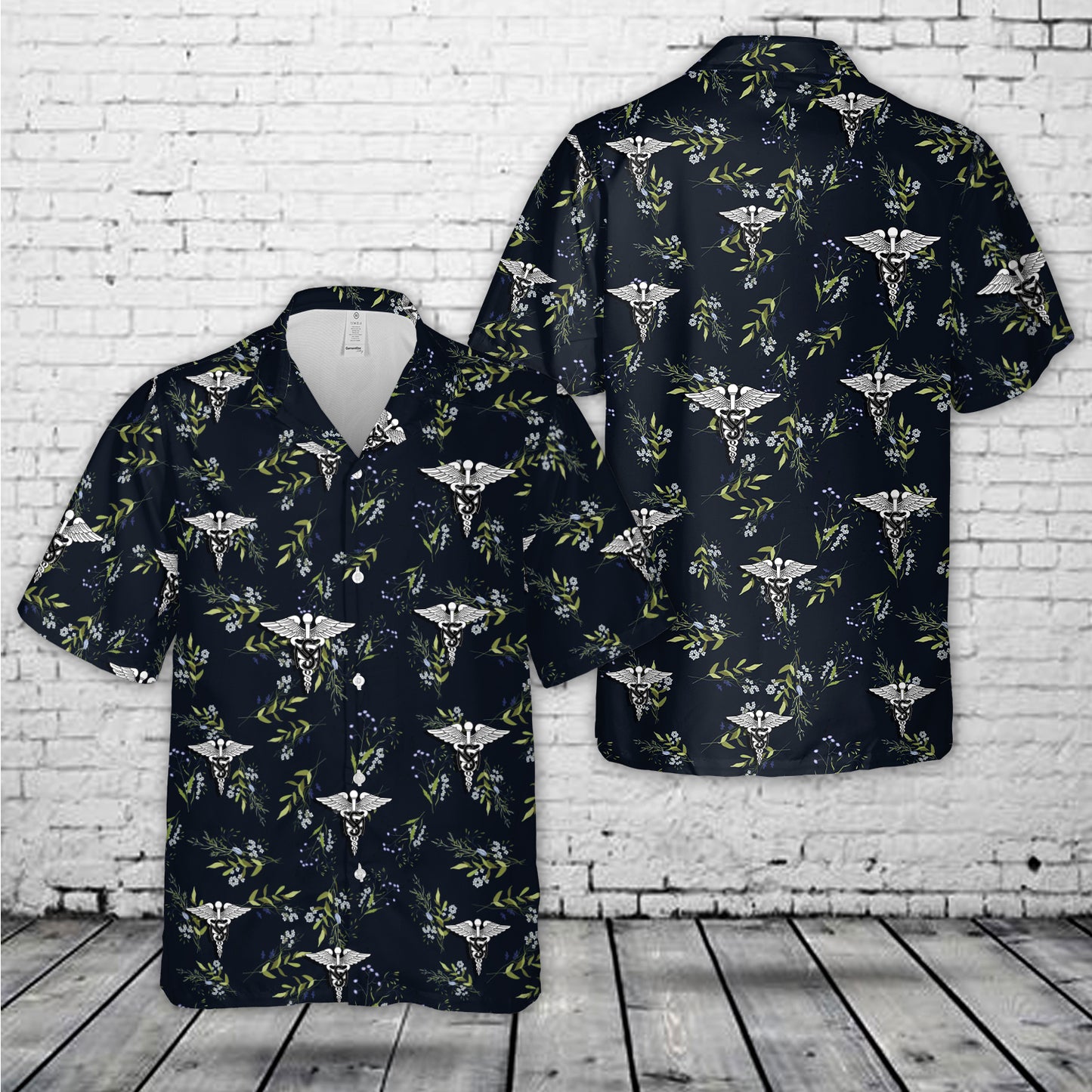 U.S. Army Medical Service Corps Hawaiian Shirt