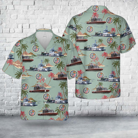 U.S. Coast Guard Sector Upper Mississippi River Hawaiian Shirt