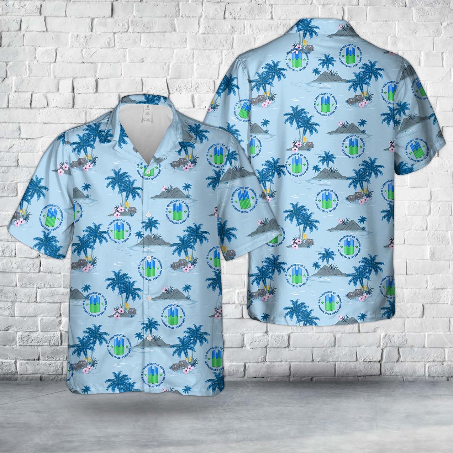 U.S. Department of Housing and Urban Development (HUD) Hawaiian Shirt