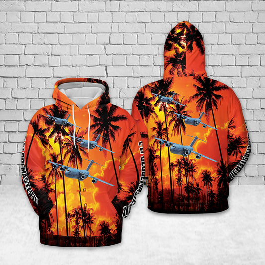 U.S Air Force Boeing C-17 Globemaster III 3D Hoodie