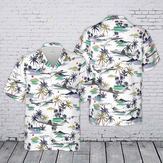 U.S Air Force Raytheon T-1 Jayhawk Hawaiian Shirt