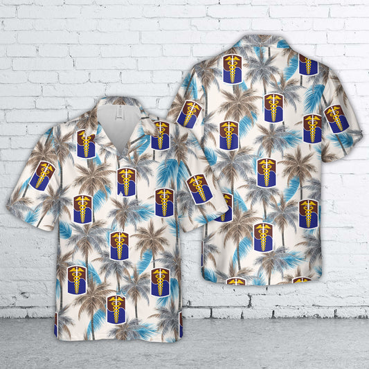 US Army 65th Medical Brigade Hawaiian Shirt