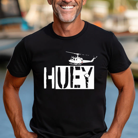 US Army Bell UH-1 Classic Unisex T-Shirt Gildan 5000 (Made In US)