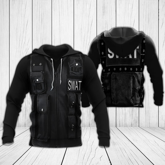 U.S SWAT Team Uniform 3D Hoodie