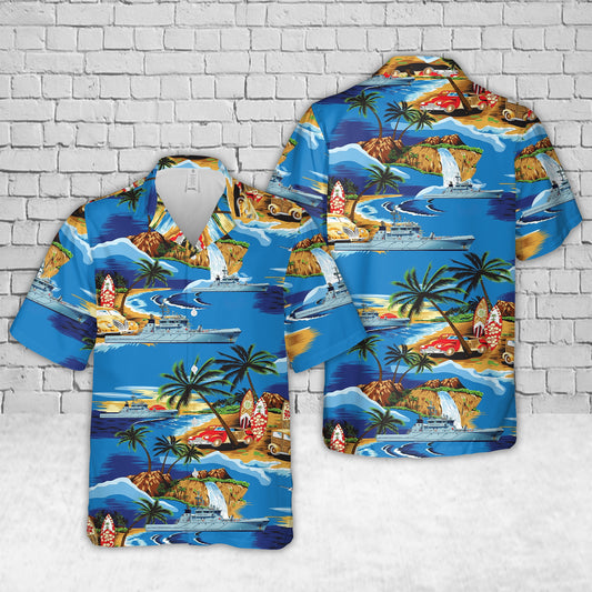 UK Border Force (BF) HMC Protector Hawaiian Shirt