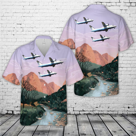 USAF Air Force Special Operations CommandC-146A Wolfhound Hawaiian Shirt