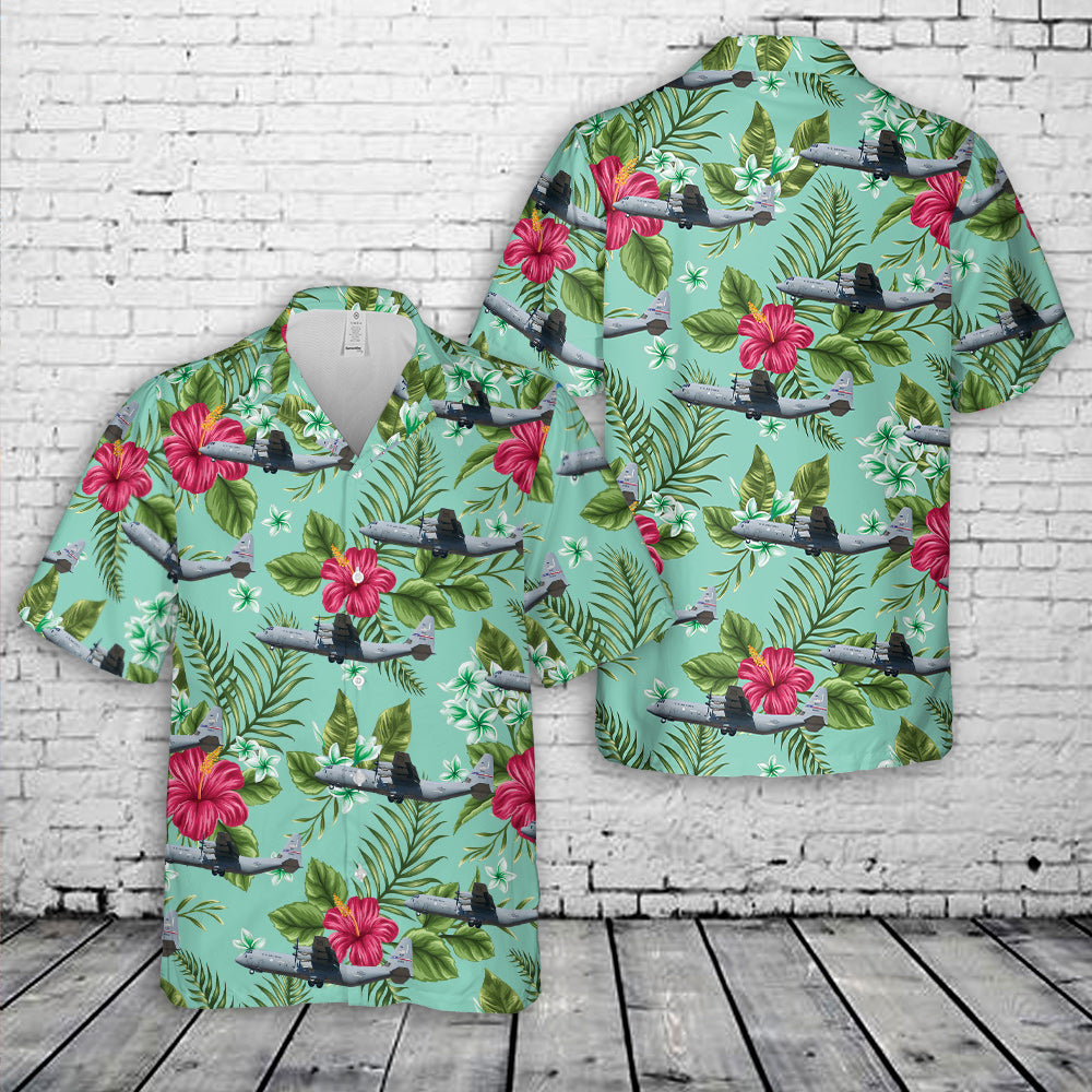 USAF Texas Air National Guard C-130J Dyess AFB, TX Hawaiian Shirt
