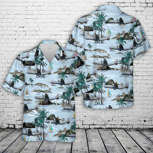 USAF Texas Air National Guard C-130J Dyess AFB, TX Hawaiian Shirt