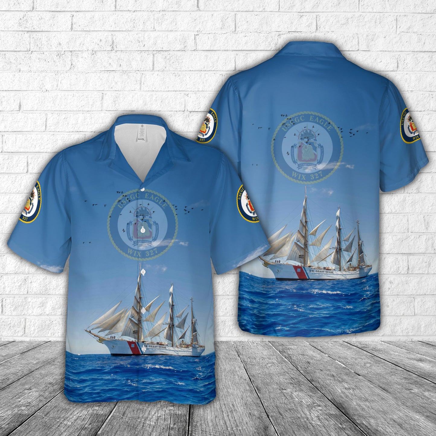 USCGC Eagle(WIX-327) Hawaiian Shirt