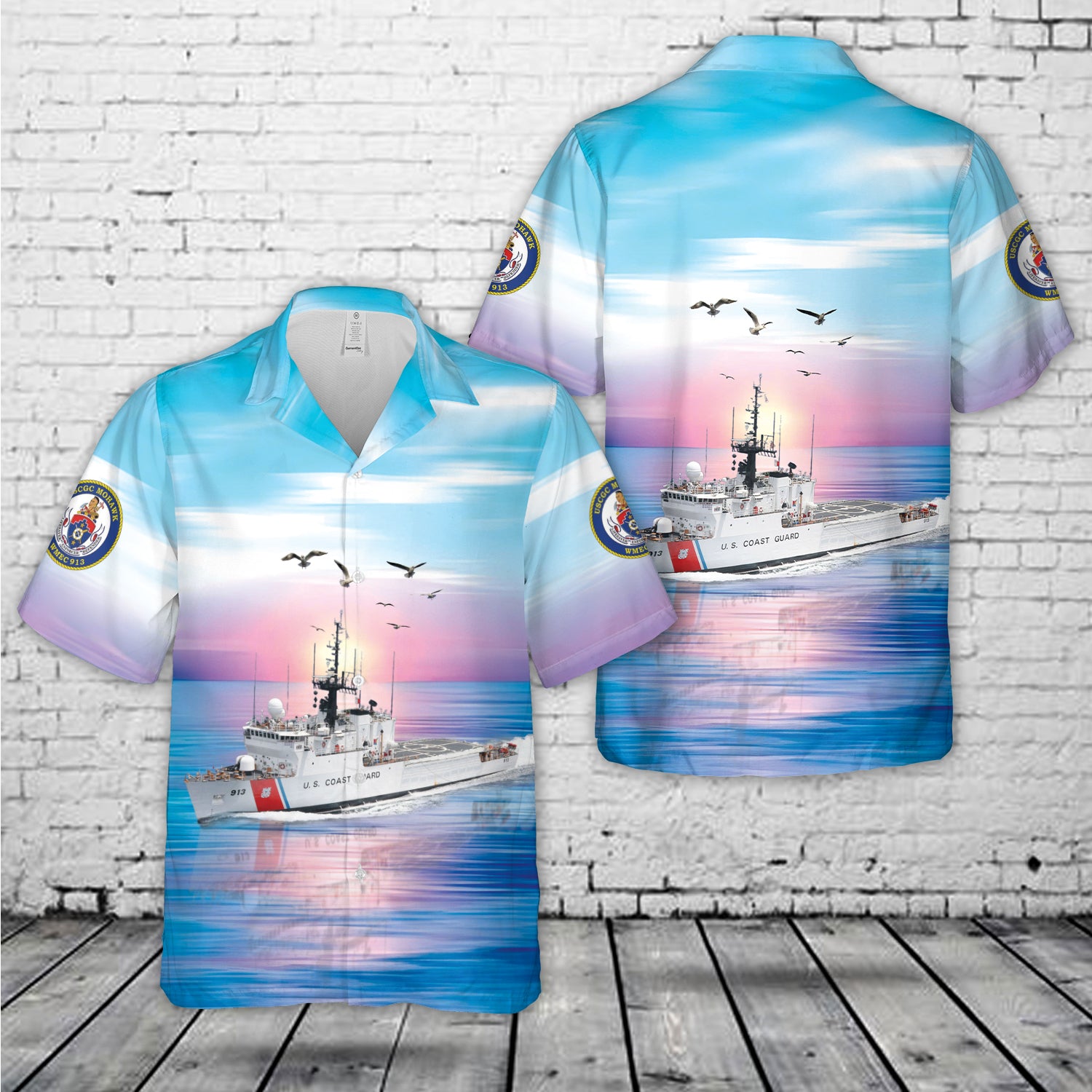 USCGC Mohawk (WMEC-913) Hawaiian Shirt