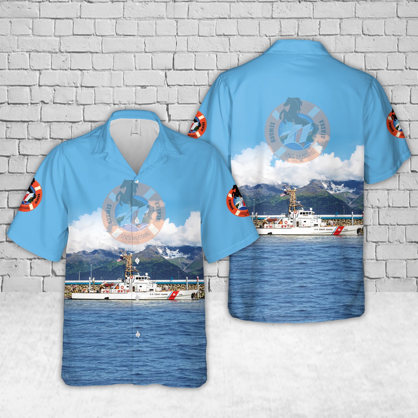 USCGC Mustang (WPB-1310) Hawaiian Shirt