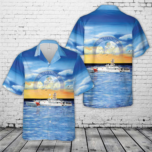 USCG Atlantic Area Hawaiian Shirt