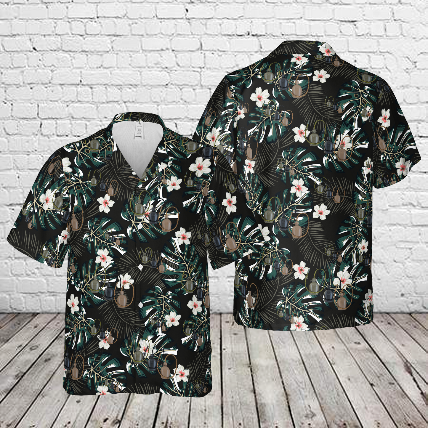 USGI Military 1 Quart Canteen Straw Kit Hawaiian Shirt