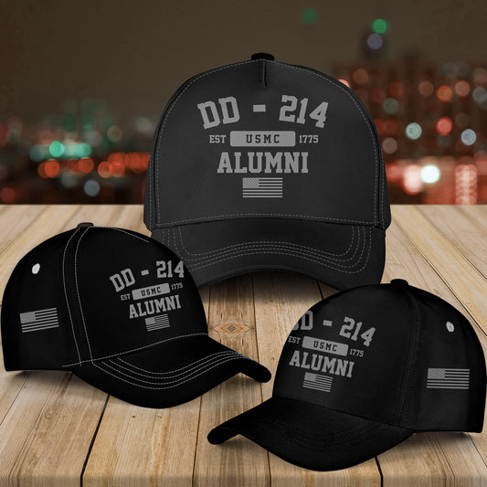 USMC DD-214 Alumni Baseball Cap