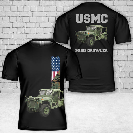 USMC M1161 Growler 3D T-Shirt