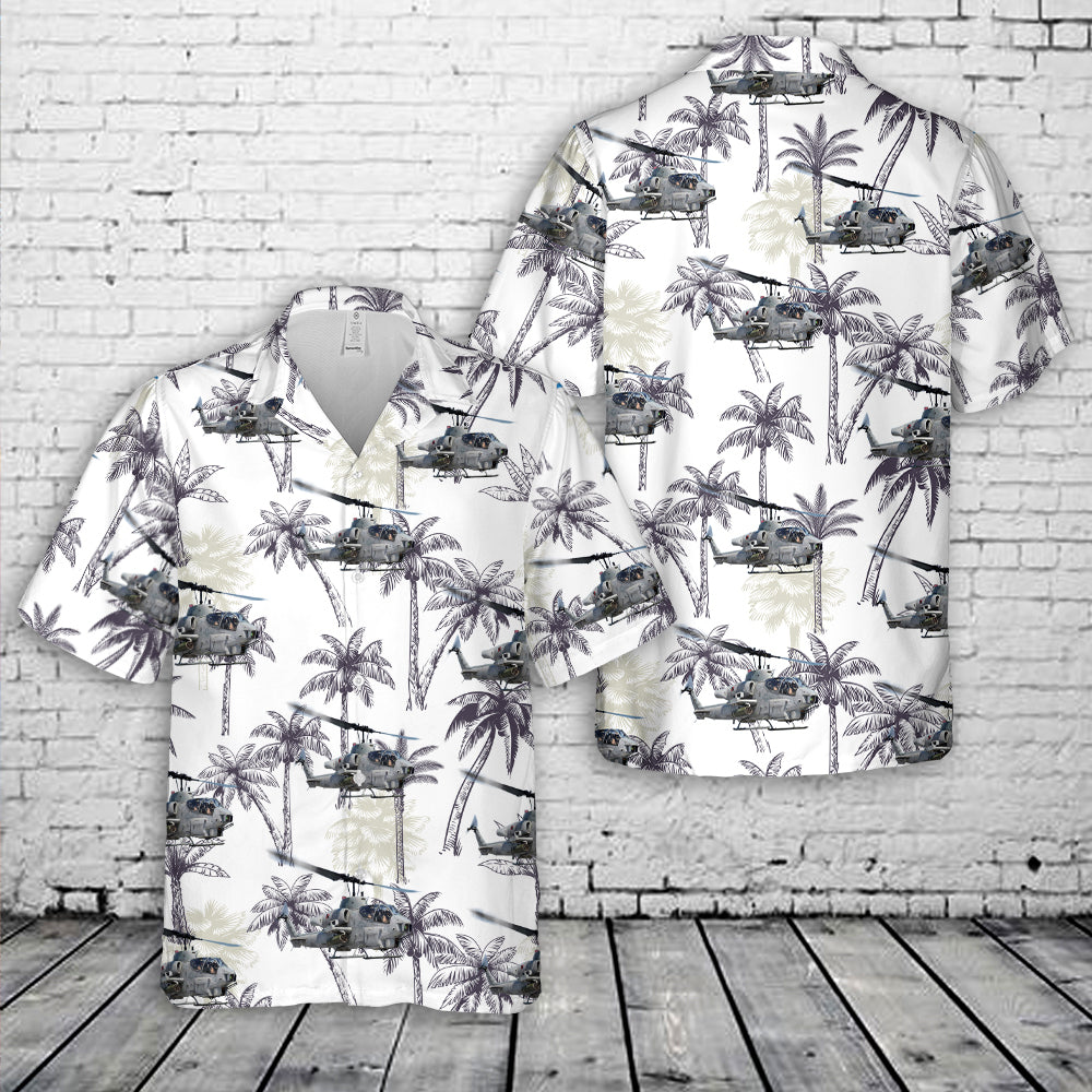 USSMC HMLA 167 AH-1W Super Cobra Warriors Hawaiian Shirt