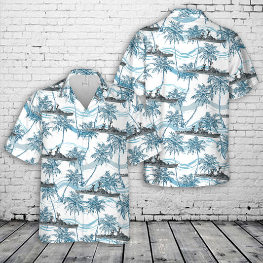 USS Turner Joy (DD-951) Hawaiian Shirt