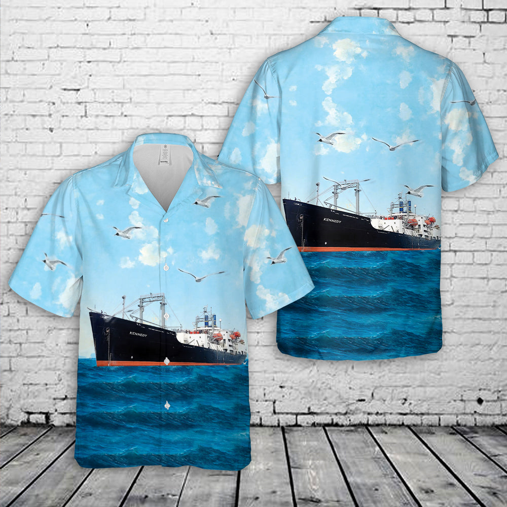 USTS Kennedy (T-AK-5059) Hawaiian Shirt