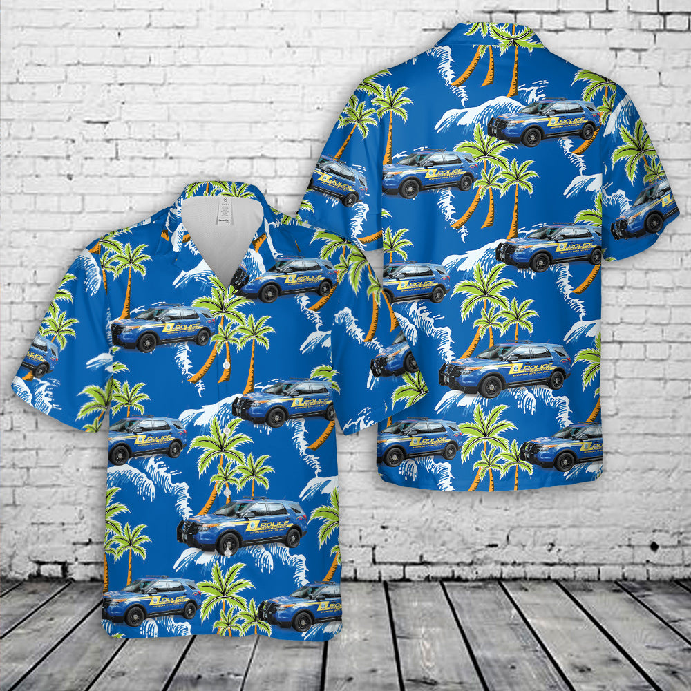 USVI police cruiser Hawaiian Shirt