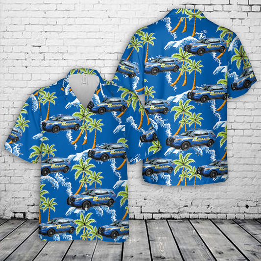 USVI police cruiser Hawaiian Shirt