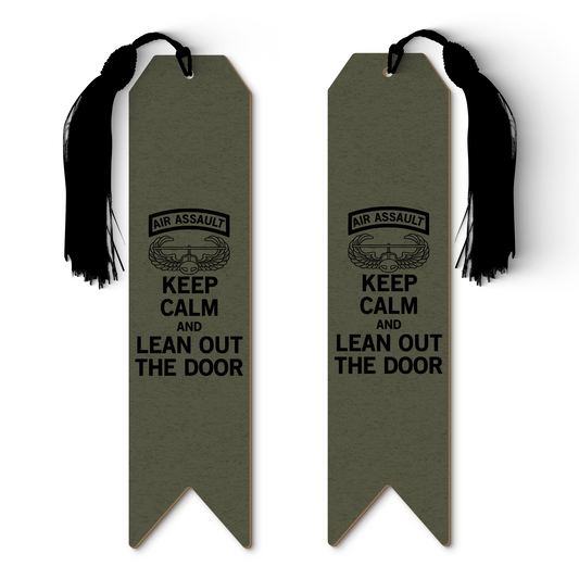 US ARMY Air Assault Custom Shape Wooden Bookmark