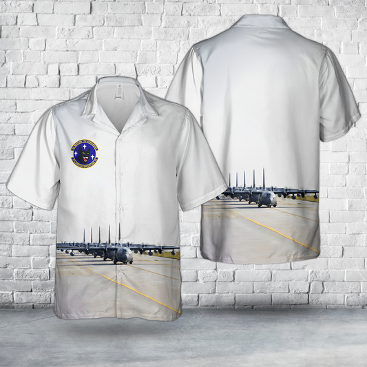 US Air Force 17th Special Operations Squadron MC-130J Command Hawaiian Shirt