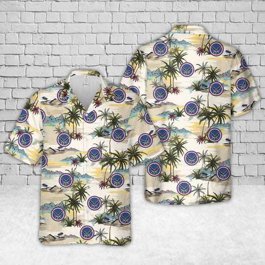 US Air Force 25 ATKW Hawaiian Shirt