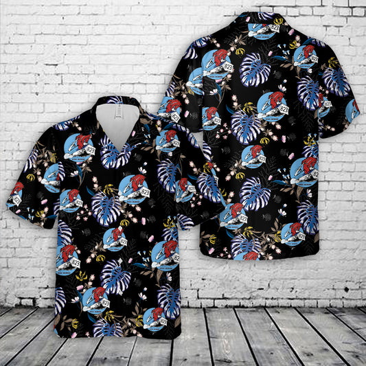 US Air Force 823rd RED HORSE Squadron Hawaiian Shirt