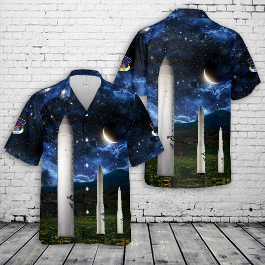 US Air Force 90th Missile Wing Hawaiian Shirt