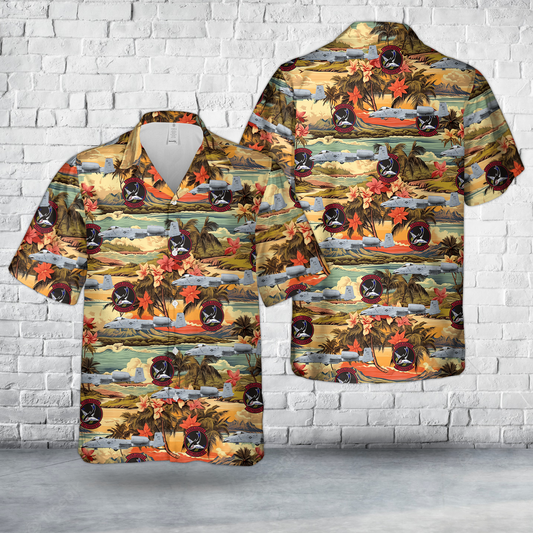 US Air Force A-10C Thunderbolt II 23d W, 75th FS Tiger Sharks, FT/78-0701. Moody AFB, GA - 2010 Hawaiian Shirt