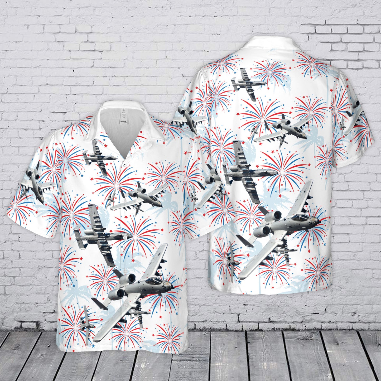 US Air Force A-10 Thunderbolt II 4th July 250th Anniversary 1776-2026 Hawaiian Shirt