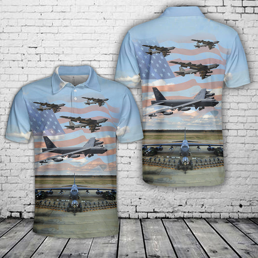 US Air Force Boeing B-52 Stratofortress Polo Shirt