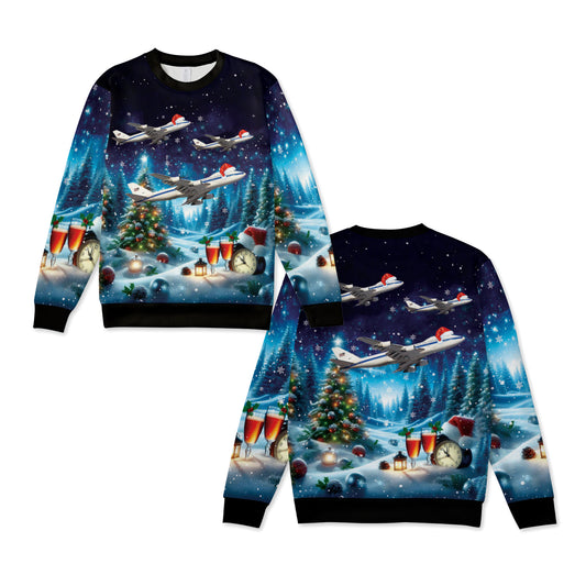 US Air Force Boeing E-4 "Nightwatch" Knitted Sweater