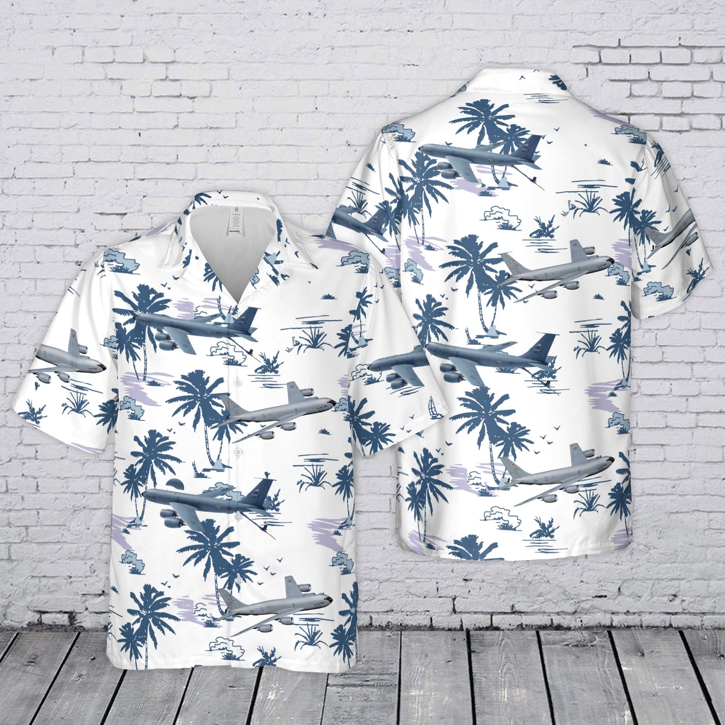 US Air Force Boeing KC-135 Stratotanker Hawaiian Shirt