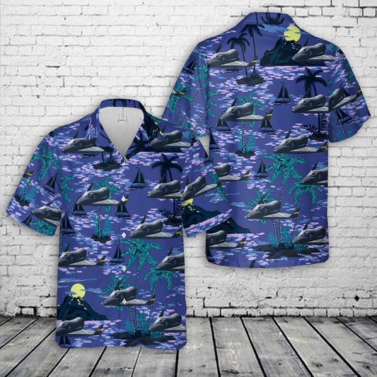 US Air Force Boeing X-20 Dyna-Soar Hawaiian Shirt