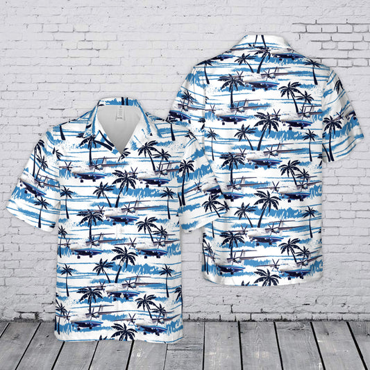 US Air Force C-146A Wolfhound Hawaiian Shirt