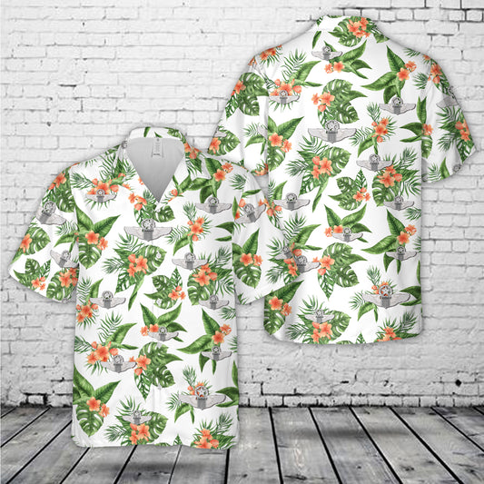 US Air Force Command Pilot Wings Hawaiian Shirt