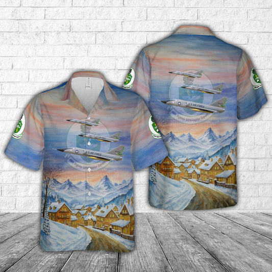 USAF 21st Air Division F-106A Delta Dart 5-60453 Hawaiian Shirt