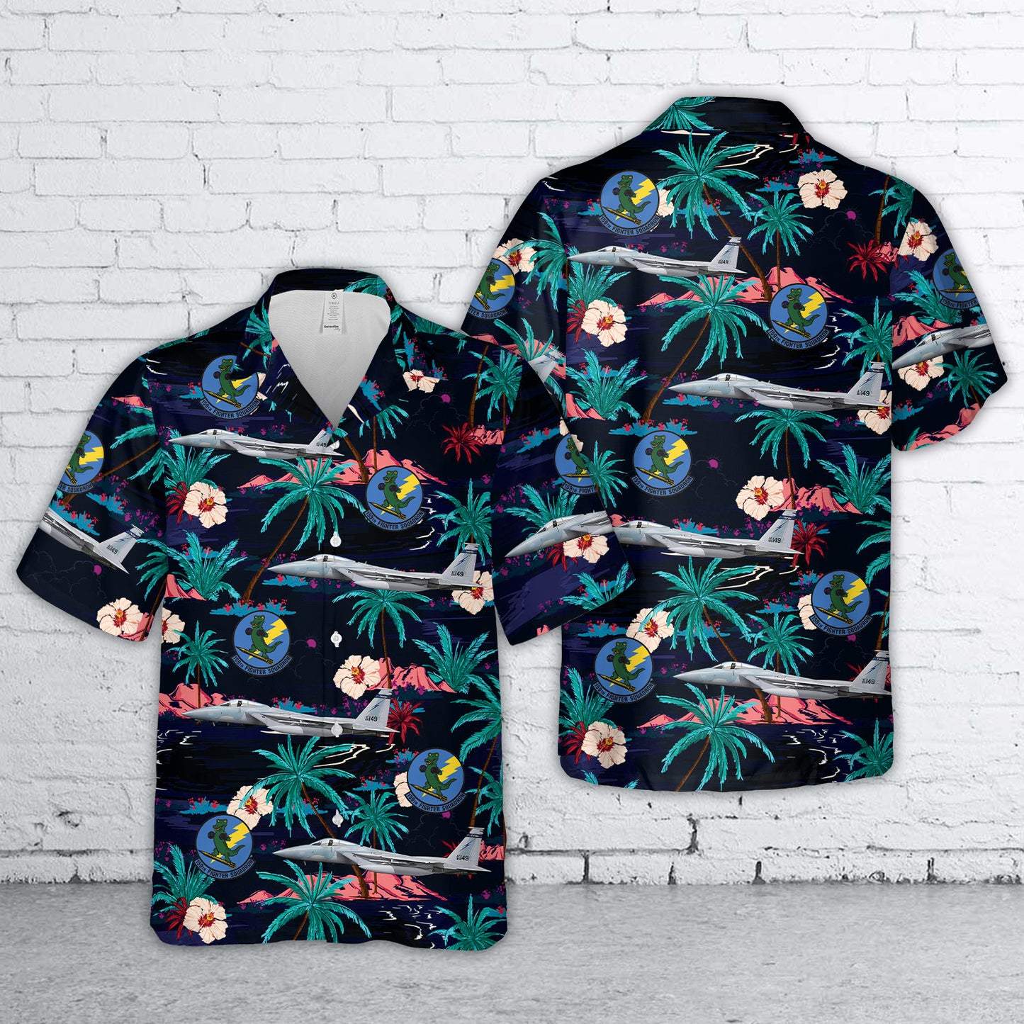 USAF Florida ANG F-15C Eagle 85-0149 Jacksonville ANGB Hawaiian Shirt