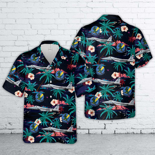 USAF Florida ANG F-15C Eagle 85-0149 Jacksonville ANGB Hawaiian Shirt